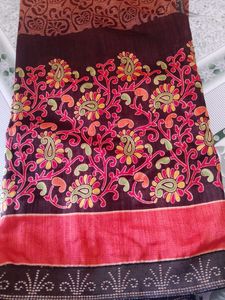 Beautiful Traditional Saree With Stitched Blouse