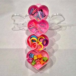 Heart Shape Hair Clips Srt