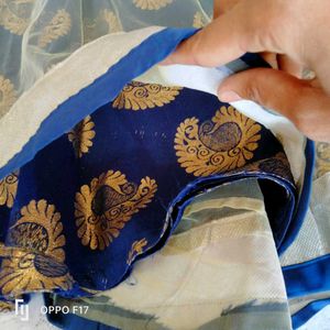 Navy Blue  Choli