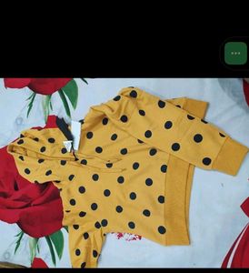 Cute Polka Dot Hoodie