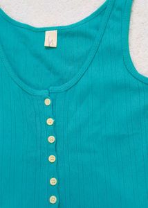 (Comment To Get It Cheaper)Teal Tank Top