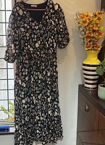 Floral Print Maxi Dress