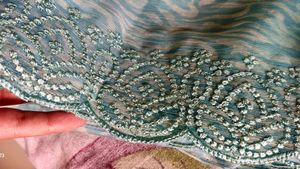 Skyblue  New Saree