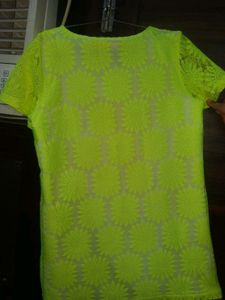 Neon Green Graphic Tee