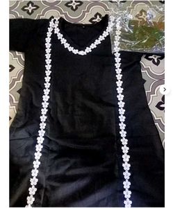 Stylish Black Kurti Se + (Freebie)