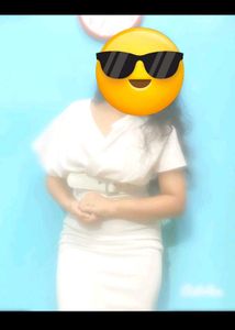 WHITE ELEGANT BODYCONE