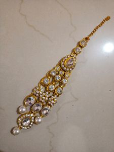 Golden Kundan Bridal Diomond Jewellery