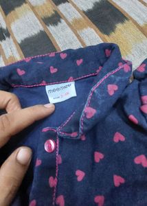 Mee Mee Baby Frock Blue Color