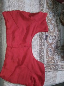 Red Saree