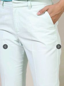 light green/sea green bootcut trouser