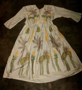 Floral Embroidered Dress