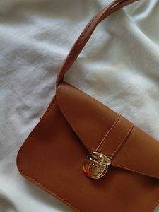 Tan Brown Stylish Sling Bag