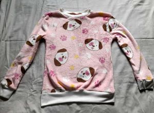 Doggy 🐶 Print Soft Sweater Winter Top Girl Tshirt