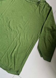 Olive Green 3/4 Sleeve Tee