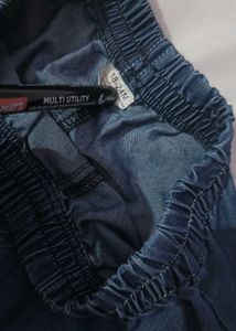 Kids Denim Capri Pants - Size Unknown