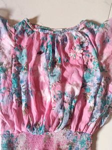 Floral Chiffon Blouse