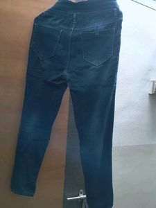 Dark Blue Denim Jeans