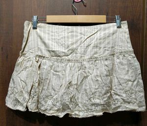 Abercrombie & Fitch_Pleated Vintage Mini Skirt