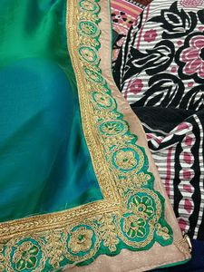 Embroidered Saree
