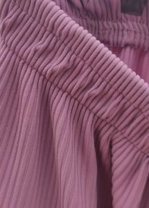 Dusty Rose Wide Leg Pants