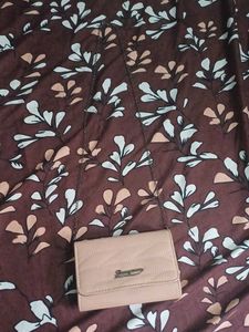 Peach Colored Sling Bag