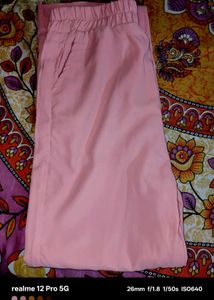 Pink Casual Trousers