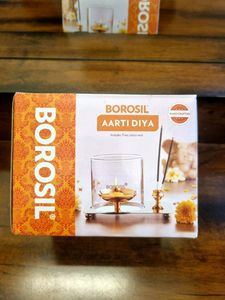 BRAND NEW BOROSIL AARTI DIYA Incense Holder