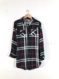 Black Checked Top(Women’s)