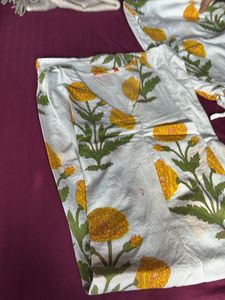 Floral Print Kurta Set