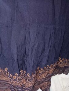 Blue Short Kurti