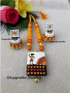 Terracotta Necklace Set