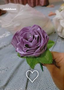 Ribbon Flower In Lavender