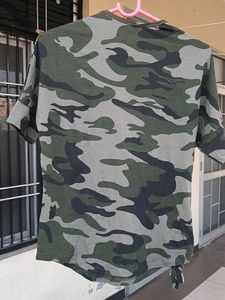 Camo Print T-Shirt
