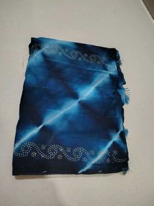Blue Tie-Dye Dupatta