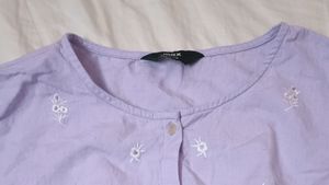 Purple Colour Shirt For Women
