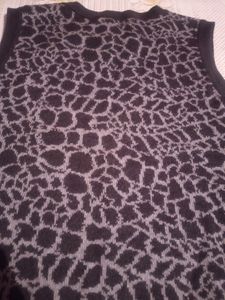 Black And Grey Top