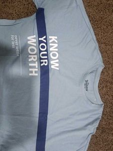 Blue Graphic T-Shirt