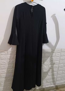 Elegant Black Midi Dress