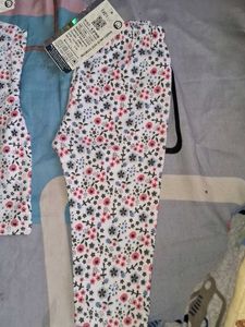 White Floral Print Cordset