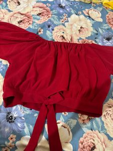 Red Co Ord Set