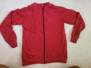 Red Zip-Up Jacket