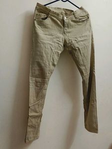 Khaki Slim Fit Jeans