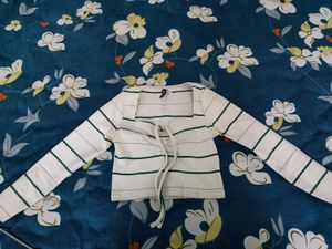 H&M White Crop Top