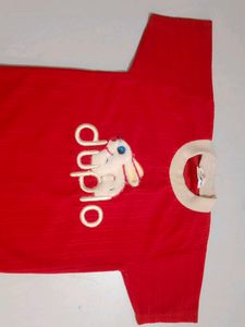 Cute Red Kids T-Shirt