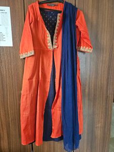 NEW 2 Layer Ethnic Gown