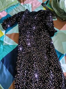 Sparkly Black Party Dress