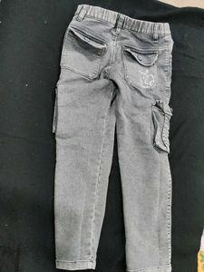 Cute Gray Cargo Pants