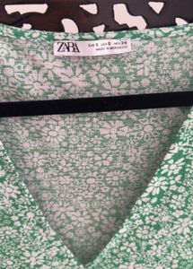 Zara Classy Floral MIDI Dress You Cannot Miss