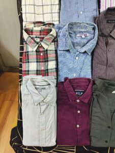 Urgent Sell Men 16 Branded Shirts Combo #1