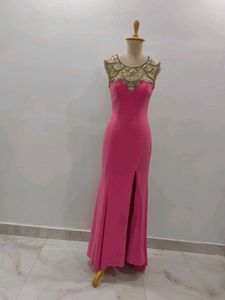 Elegant Pink Formal Gown